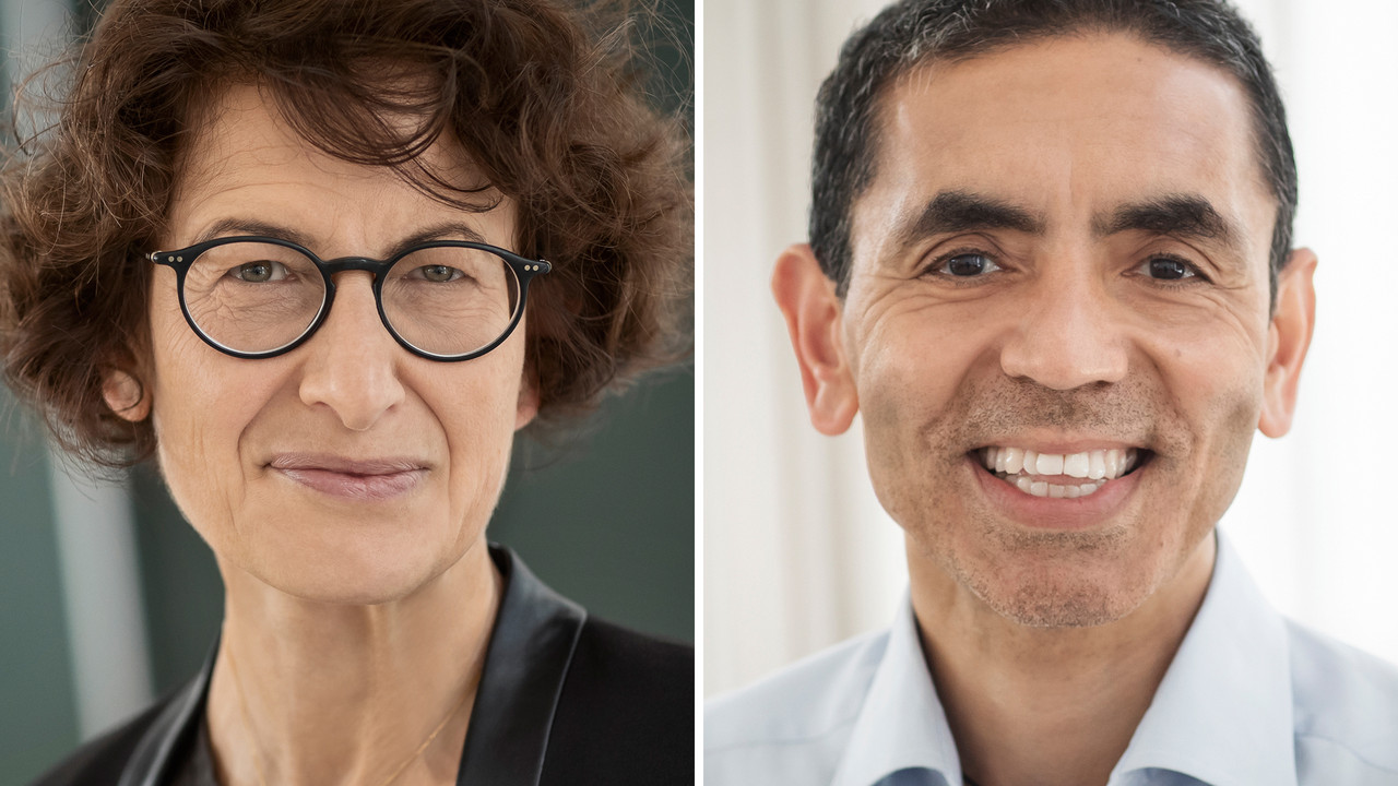 Özlem Türeci und Ugur Sahin Özlem Türeci und Ugur Sahin