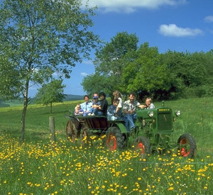 Traktorfahrt
