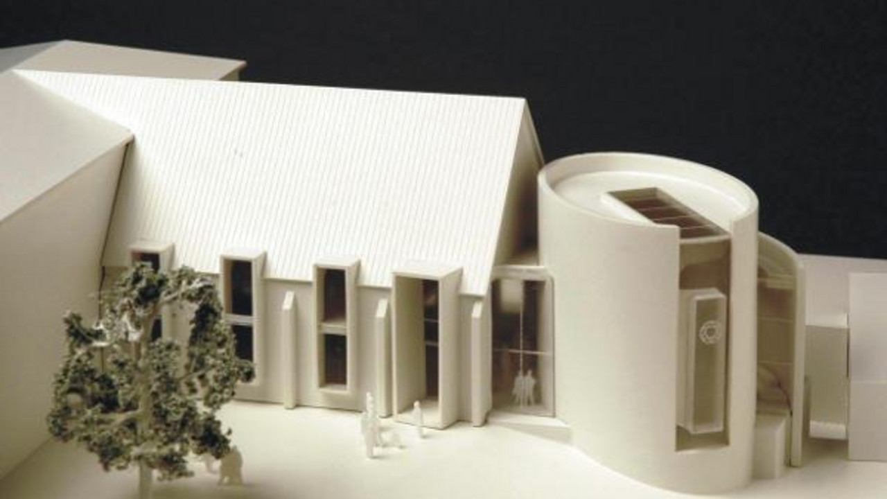 Modell einer neuen Synagoge f�r Speyer