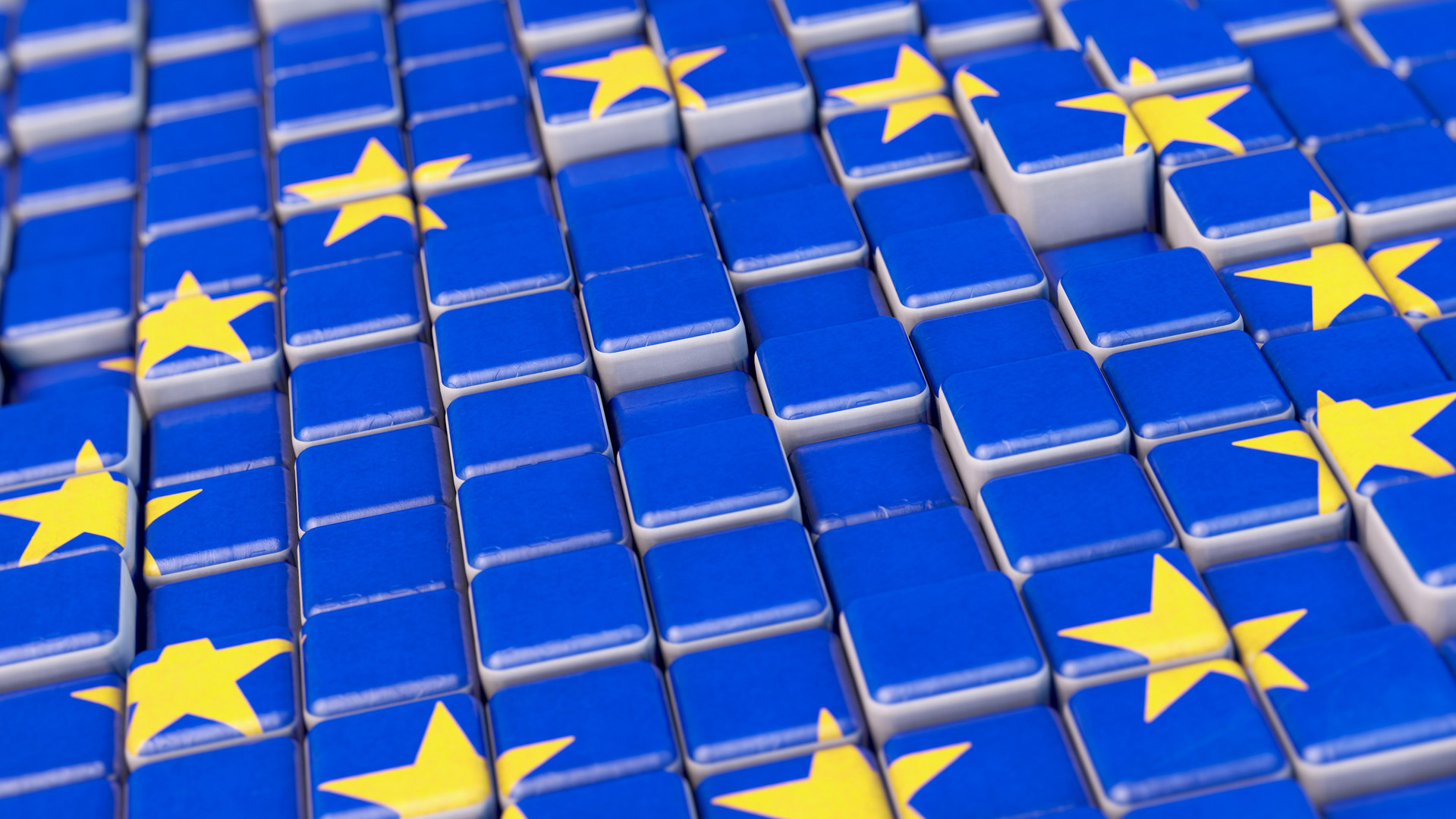 Symbolbild: Europäische Union aus Bausteinen