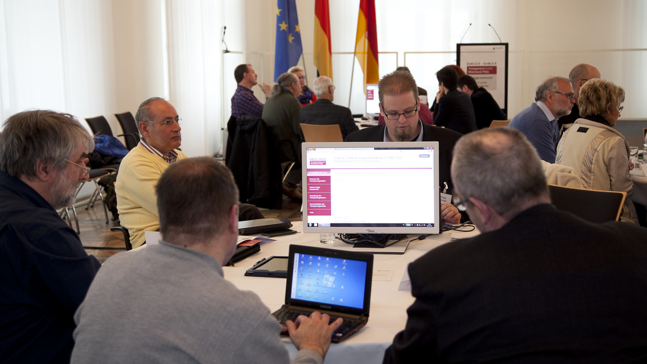 Bürgerwerkstatt in der Staatskanzlei