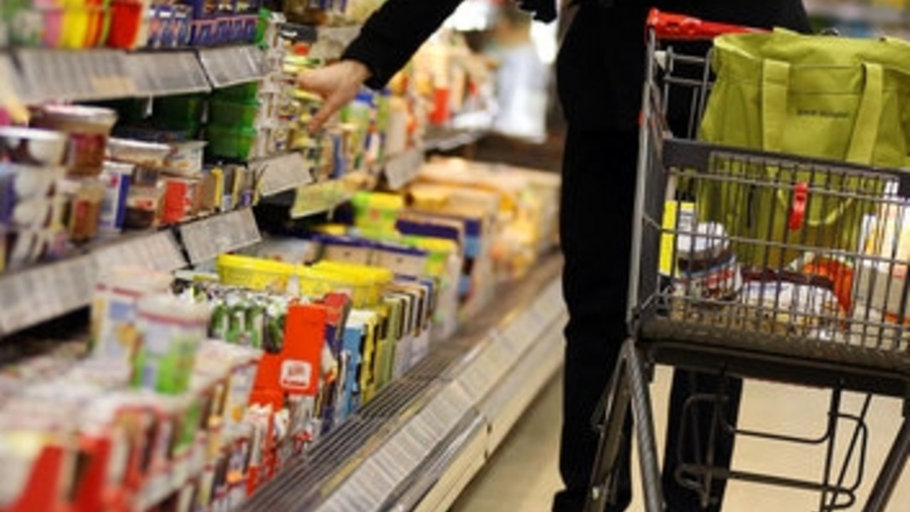 Einkaufen im Supermarkt